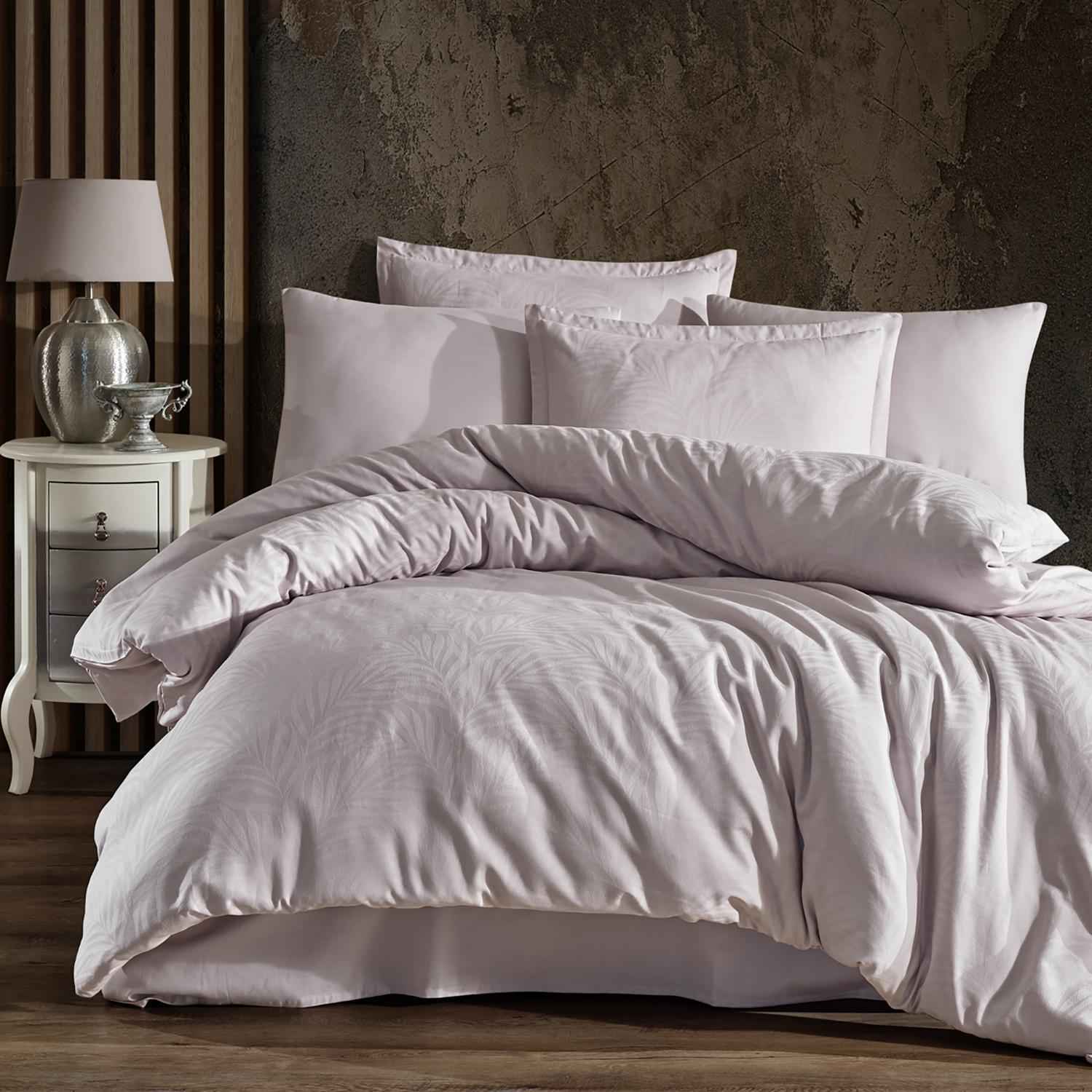 Lenjerie de pat Jacquard 100% bumbac – eleganță și rafinament în dormitorul tău! ✨💤