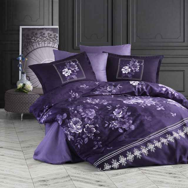 ✨ Lenjerie de Pat Premium Satinată – Lux și Răsfăț în Fiecare Noapte! ✨