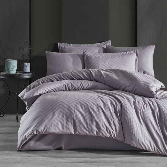 Lenjerie de pat Jacquard 100% bumbac – eleganță și rafinament în dormitorul tău! ✨💤