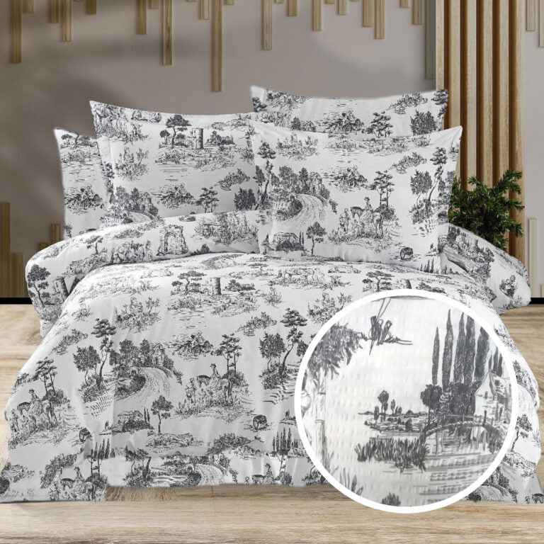 Lenjerii de pat creponate – Confort fără griji! 🌿🛏️