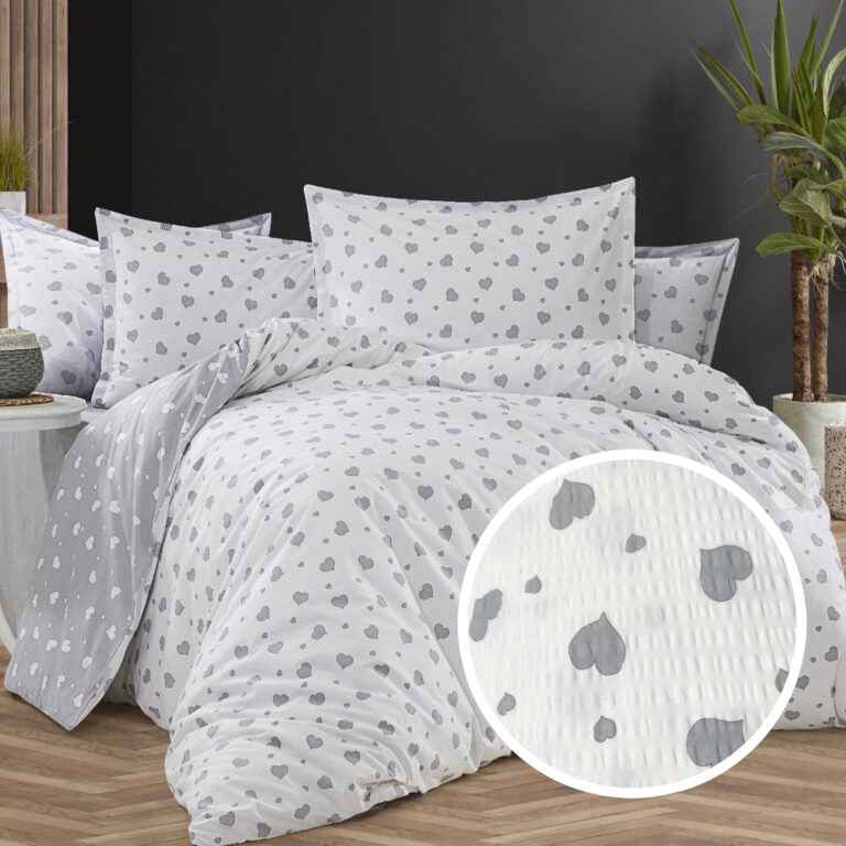 Lenjerii de pat creponate – Confort fără griji! 🌿🛏️