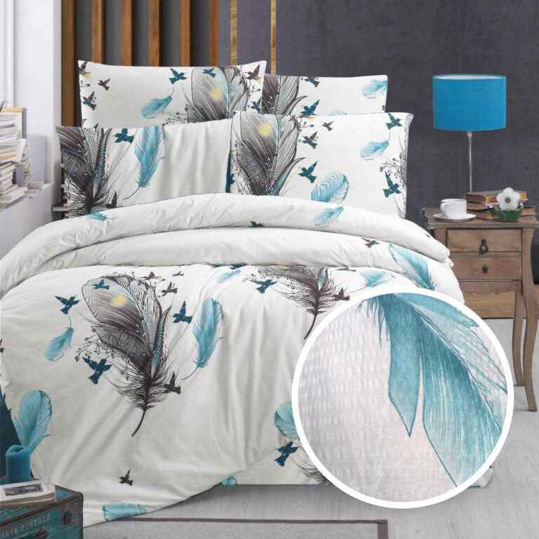 Lenjerii de pat creponate – Confort fără griji! 🌿🛏️