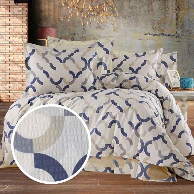 Lenjerii de pat creponate – Confort fără griji! 🌿🛏️