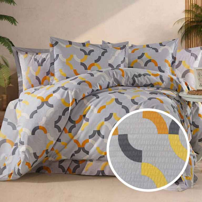 Lenjerii de pat creponate – Confort fără griji! 🌿🛏️